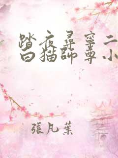 踏夜寻宁二哈和白猫师尊小说