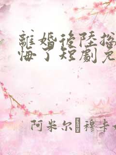 离婚后陆总他后悔了短剧免费观看