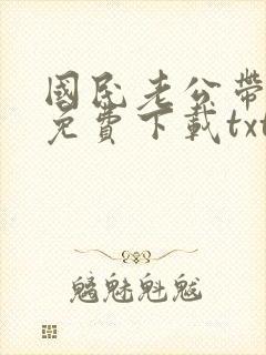国民老公带回家免费下载txt