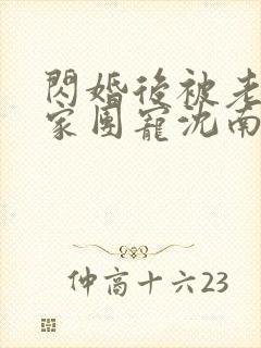 闪婚后被老公全家团宠沈南西,厉景川