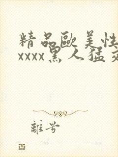 精品欧美性猛交xxxx黑人猛交