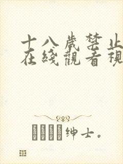 十八岁禁止网站在线观看视频