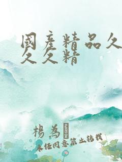 国产精品久久久久久精