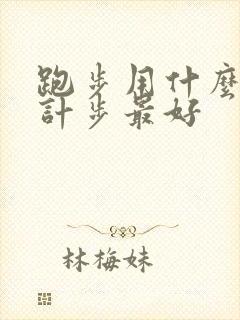 跑步用什么软件计步最好