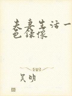 夫妻生活一级黄色录像