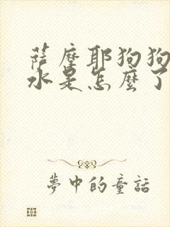 萨摩耶狗狗吐黄水是怎么了