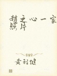 赵之心一家三口照片