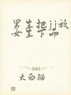 男生把jj放进女生下面