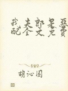 我夫郎是恶毒男配全文免费阅读