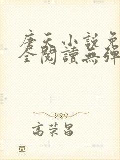 唐天小说免费大全阅读无弹窗