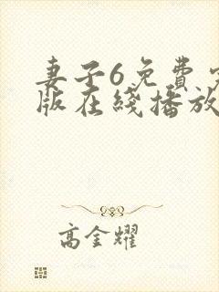 妻子6免费完整版在线播放电视剧