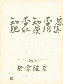 知否知否应是绿肥红瘦18集