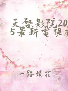 天启影院2025最新电视剧在线观看