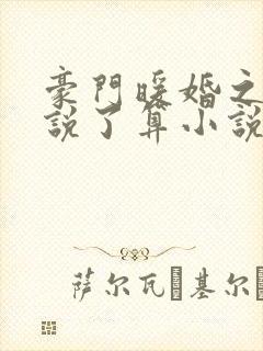 豪门暖婚之夫人说了算小说下载