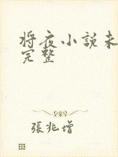 将夜小说未删版完整