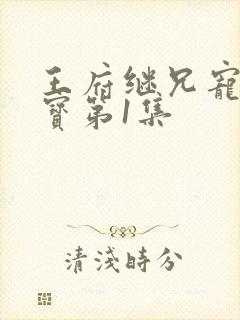 王府继兄宠我如宝第1集