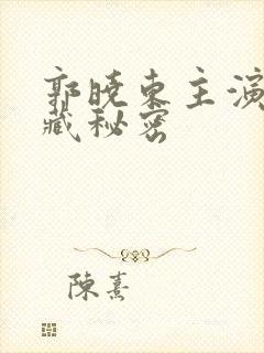 郭晓东主演的西藏秘密