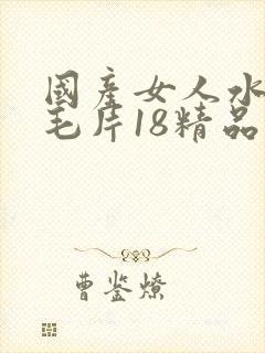 国产女人水真多毛片18精品