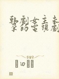 韩剧女主未婚先孕的电视剧