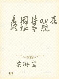 岛国片av在线网址导航