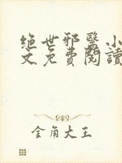 绝世邪医小说全文免费阅读全文