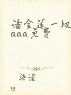 潘金莲一级淫片aaa免费