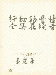 纤细的爱情动漫全集在线看免费