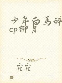 少年白马醉春风cp柳月