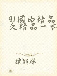 91国内精品久久精品一本