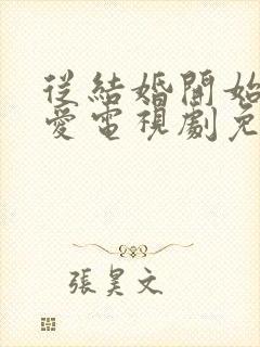 从结婚开始的恋爱电视剧免费观看