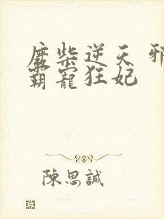 废柴逆天 邪王霸宠狂妃