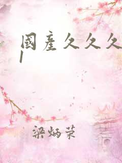 国产久久久精品1