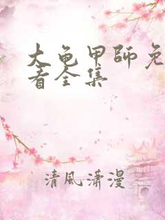 大龟甲师免费观看全集