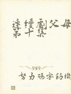 连续剧父母爱情第十集