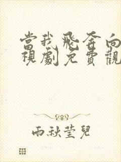 当我飞奔向你电视剧免费观看19集