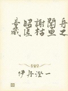 童昭谢闻舟往事藏匿枯鱼之肆阅读全文