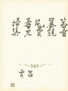 扫毒风暴第十五集免费观看