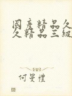 国产精品久久久久精品三级