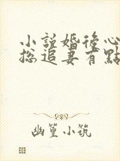 小说婚后心动凌总追妻有点甜