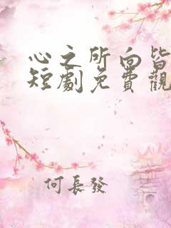 心之所向皆美好短剧免费观看