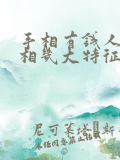 手相有钱人的手相几大特征