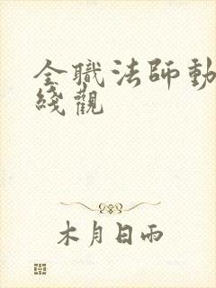 全职法师动漫在线观