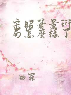 宋昭萧景珩大结局怎么样了