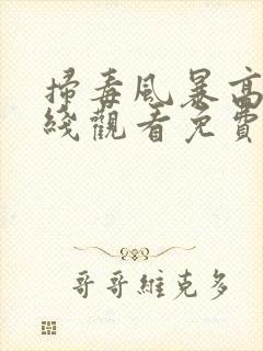 扫毒风暴高清在线观看免费