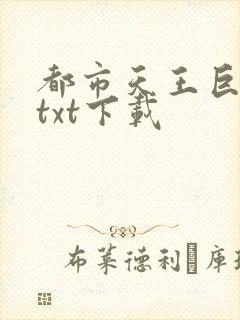 都市天王巨星 txt下载