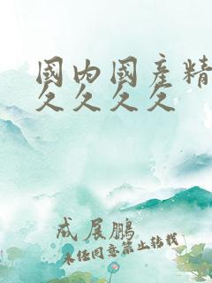 国内国产精品久久久久久