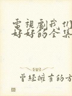 电视剧我们都要好好的全集在线观看免费