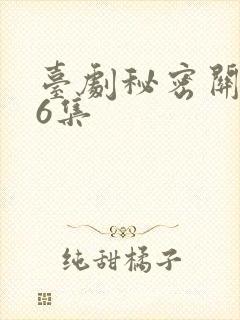 台剧秘密关系第6集