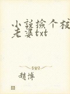 小说捡个校花做老婆txt