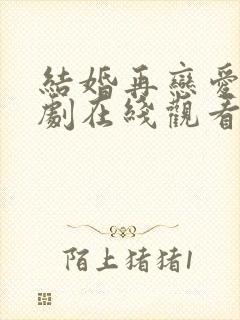 结婚再恋爱电视剧在线观看完整版